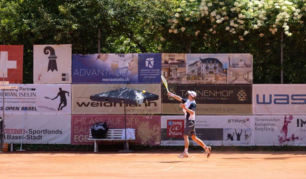 Tennis Open Basel Blache