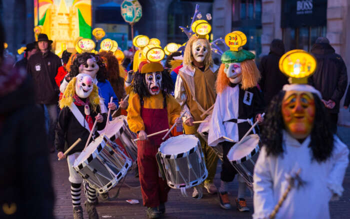 Morgestraich Basler Fasnacht Morgenstreich Basel Carnival