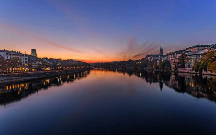 Rhein Panorama Basel Rhine Panorama Basel