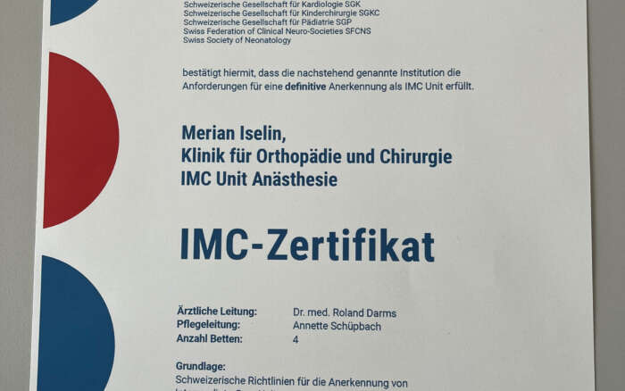 IMC re zertifizierung