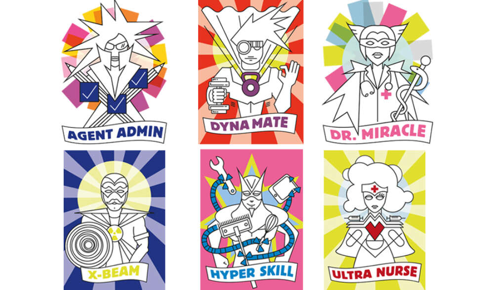 Merian superheroes