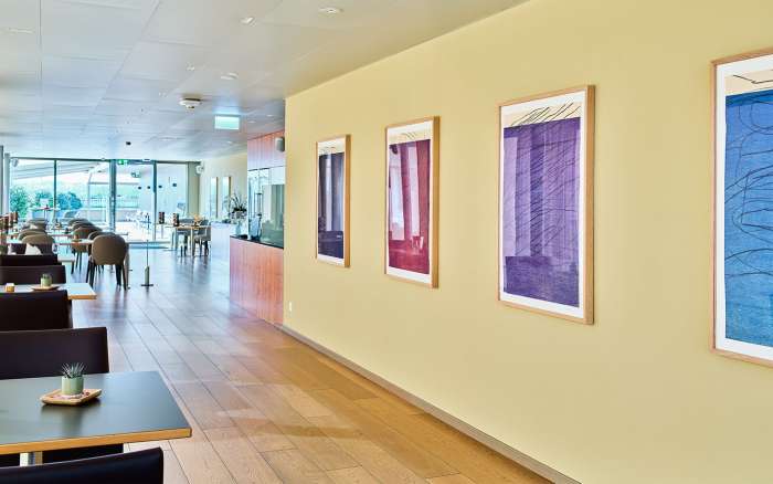 Kunst in der Premium Gold Lounge